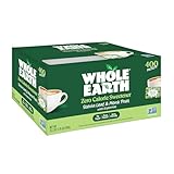 Whole Earth Sweetener Co. Stevia & Monk Fruit Sweetener, Erythritol Sweetener, Stevia Packets, Sugar Substitute, Natural Sweetener, 400 Count