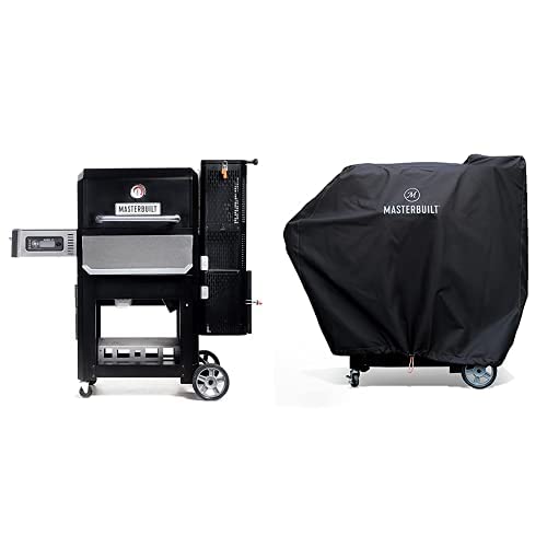 Masterbuilt Gravity Series 800 Griddle Grill Combo + Cover