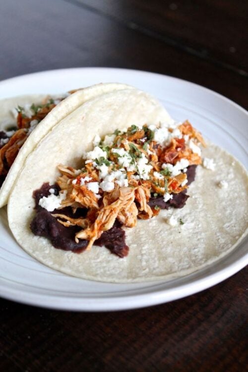 4 Ingredient Taco Chicken - via The Kittchen