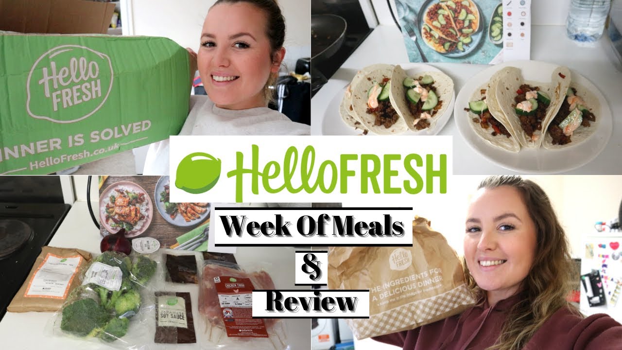 Hello Fresh | Week Of Meals , Quick & Easy Recipes? REVIEW